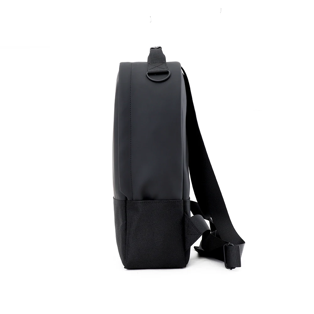 2019 TINYAT SHOW Outdoor Slim Daypack PU Women and Men  Leather Backpack