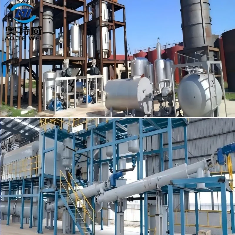 High Configuration Waste Lubricating Oil/crude Oil/liquid Petroleum Refining Get diesel Gasoline Distillation Equipment
