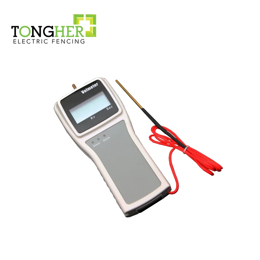 electric fence voltage meter indicator Electric Fence Voltage Tester Max 13kV show pulse interval time