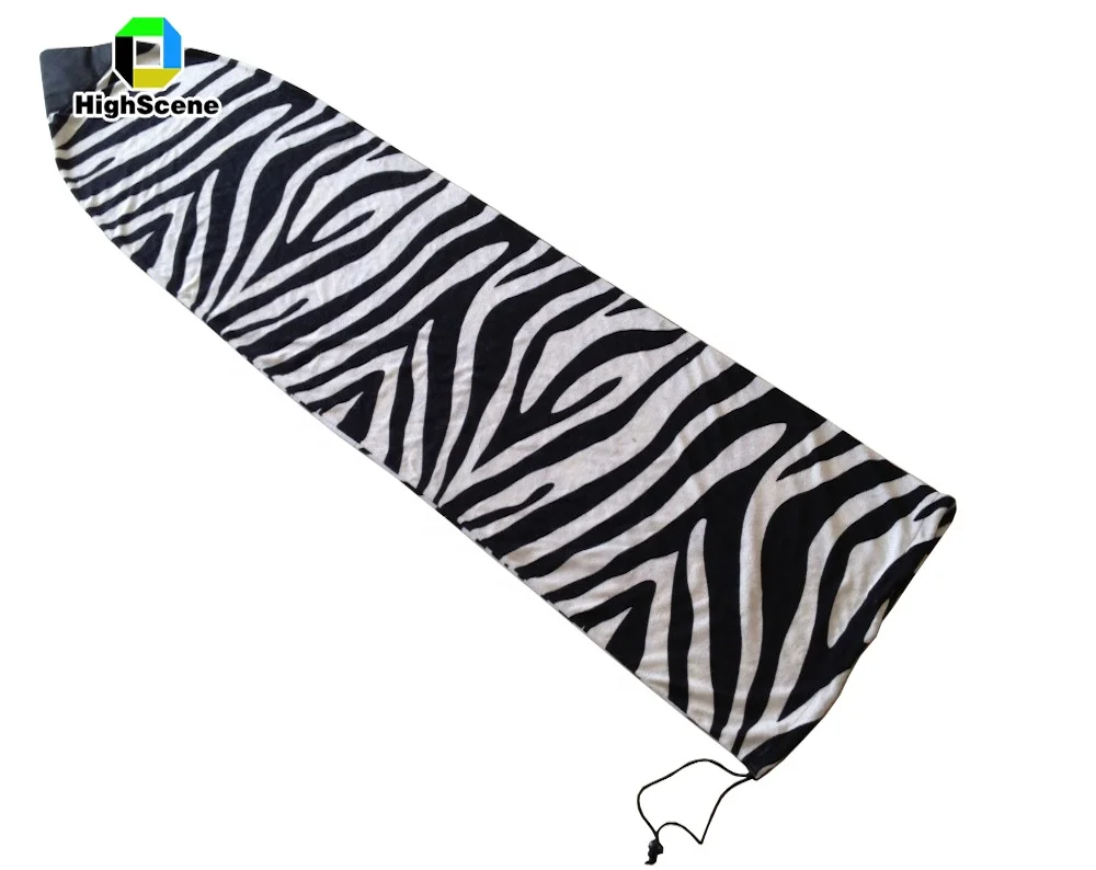 
Customize Zebra Pattern Surfboard Sock Surfboard Cover 