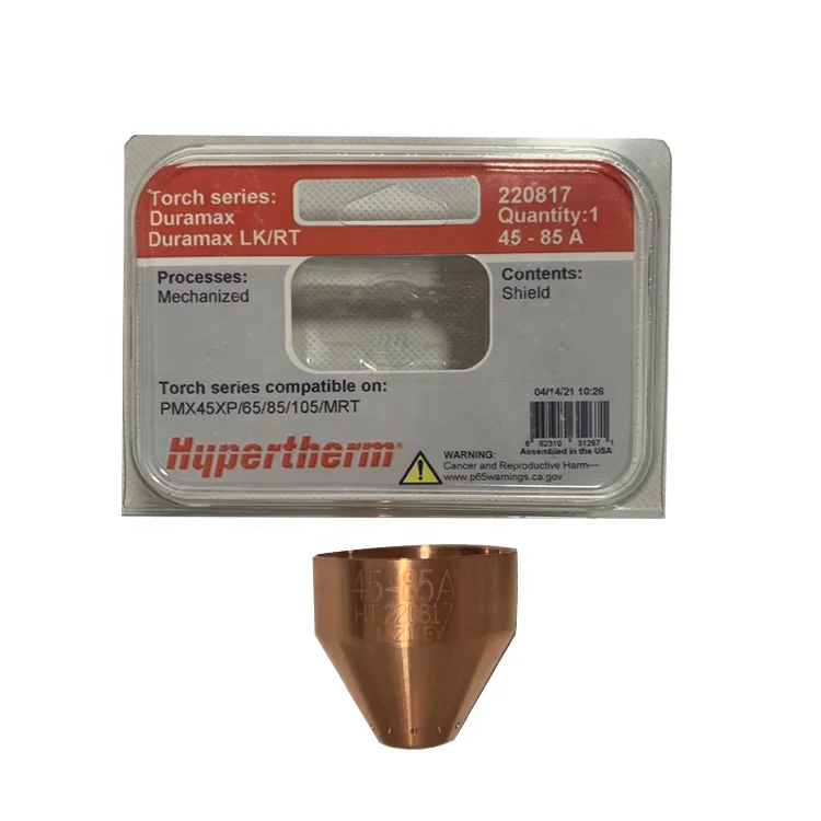 Оригинальные расходные материалы Hypertherm для Powermax 65 Shield