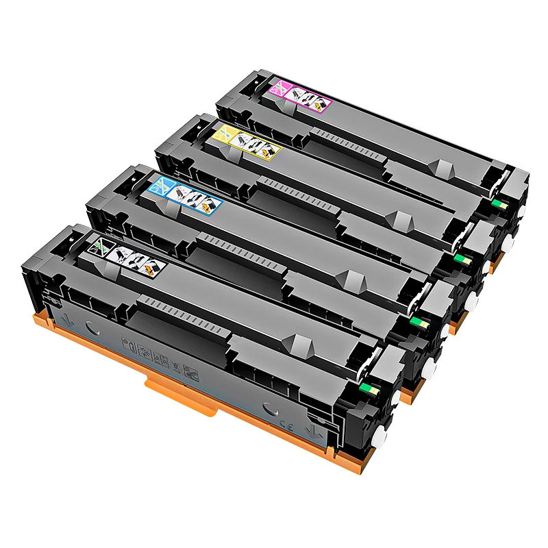Amida Toner Cartridge CF540A CF541A CF542A CF543A Compatible Toner Cartridge for HP Color LaserJet Pro M254, MFP M280, FP M281