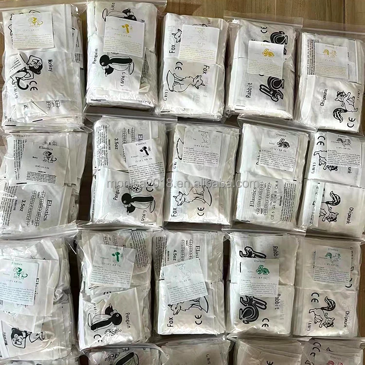 China Wholesale Dental Disposables Supplies Teeth Orthodontic Products Elastic Rubber Bands Elastics(Latex Material)