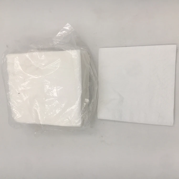 2Ply 100% одноразовая бумажная салфетка из древесной целлюлозы