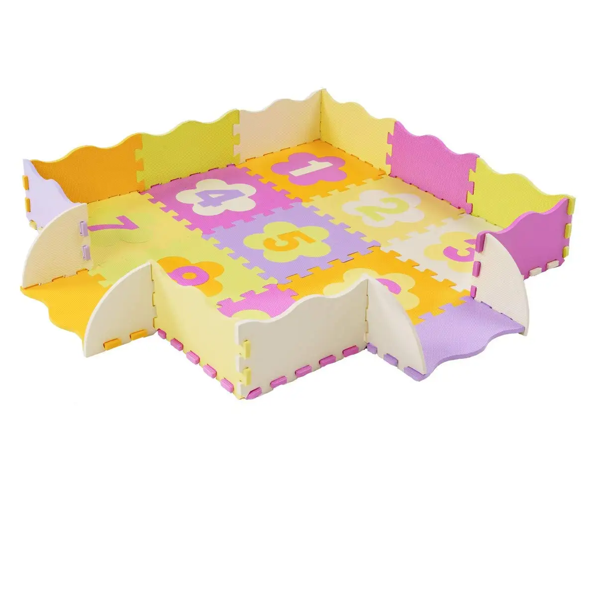 Lifttop Foam Play Mat Thick Soft Eva Interlocking Foam Floor Mats Exercise Puzzle Mat