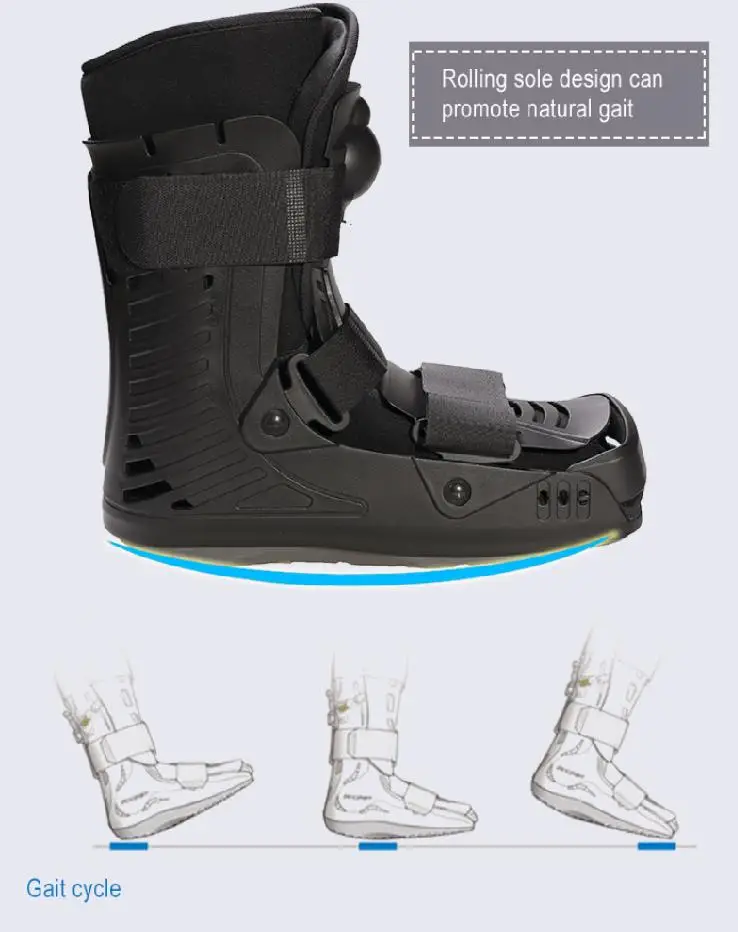 Gift New product for Ankle Foot Pain Recovery Sprained Stress Fracture Achilles Orthopedic walking Boot air boots