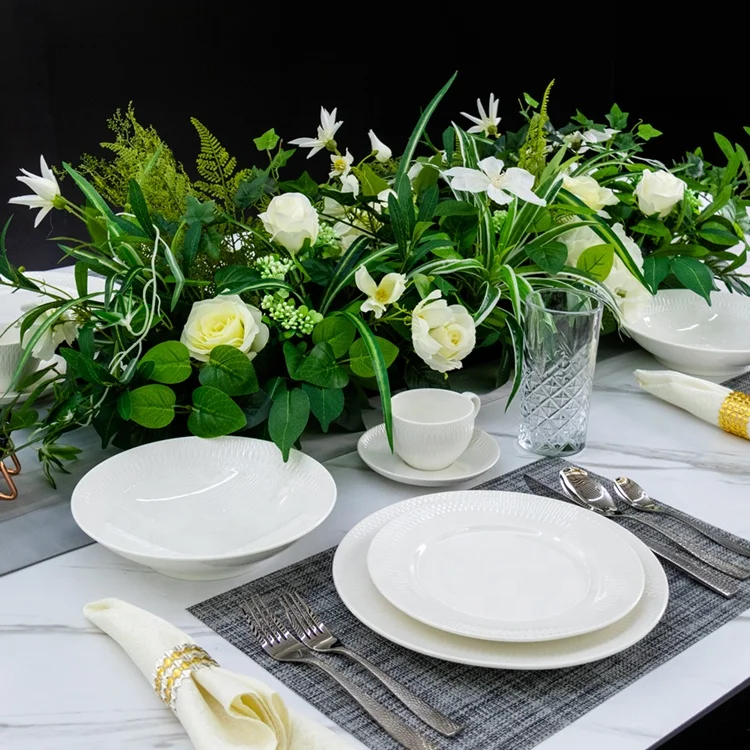 
wholesale popular design dinner plate set poland porcelain dinner set porcelian dinner plate set 