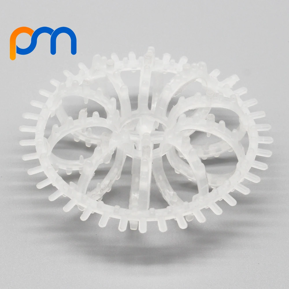 Plastic Tellerette Ring for Tower Packing In Gas Absorber, Cooling Tower, Deaerator, Reactor and Gas-Liquid Contact System