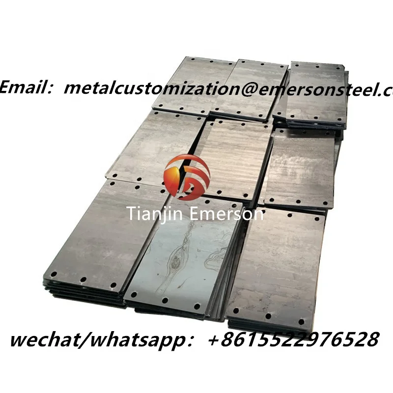 Custom Sheet Metal Fabrication Stainless Steel metal cutting embossed steel plate service