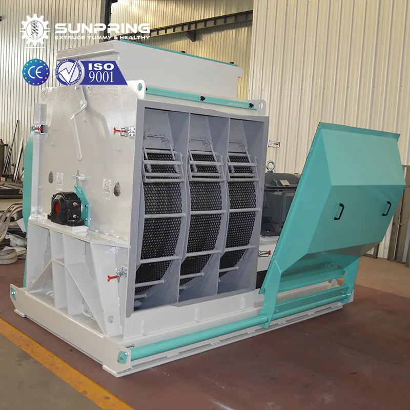 SunPring feed and food hummer mill machine double rotor hammer mill hummer mill for food products with 0009r mesh