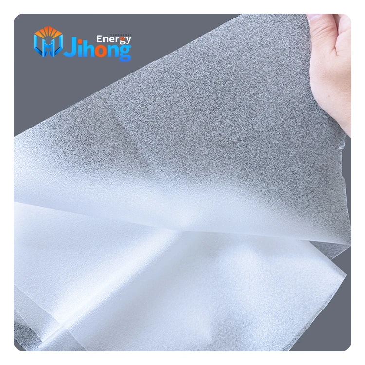 Customized Size Jihong Back Sheet Solar Panel Materials Eva Film Encapsulant Price for Laminated Glass