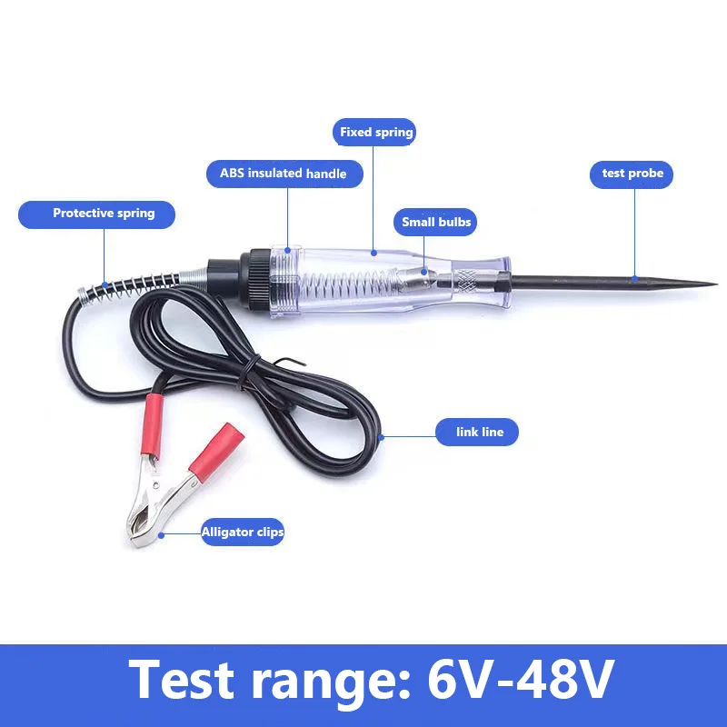 Универсальный 6V 12V 24V DC автомобильный тестер напряжения для грузовика дисплей цифровой цепи авто Электрический диагностический инструменты