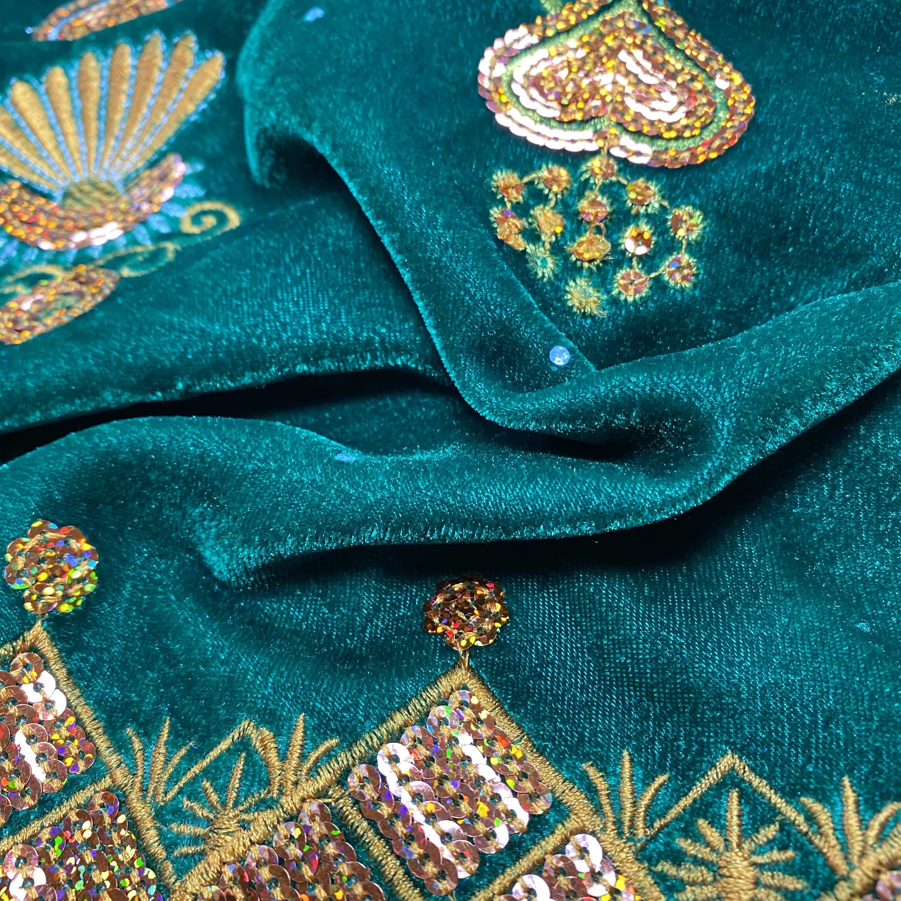 high quality wedding embroidery micro velvet fabric 5000 for sale hot in india