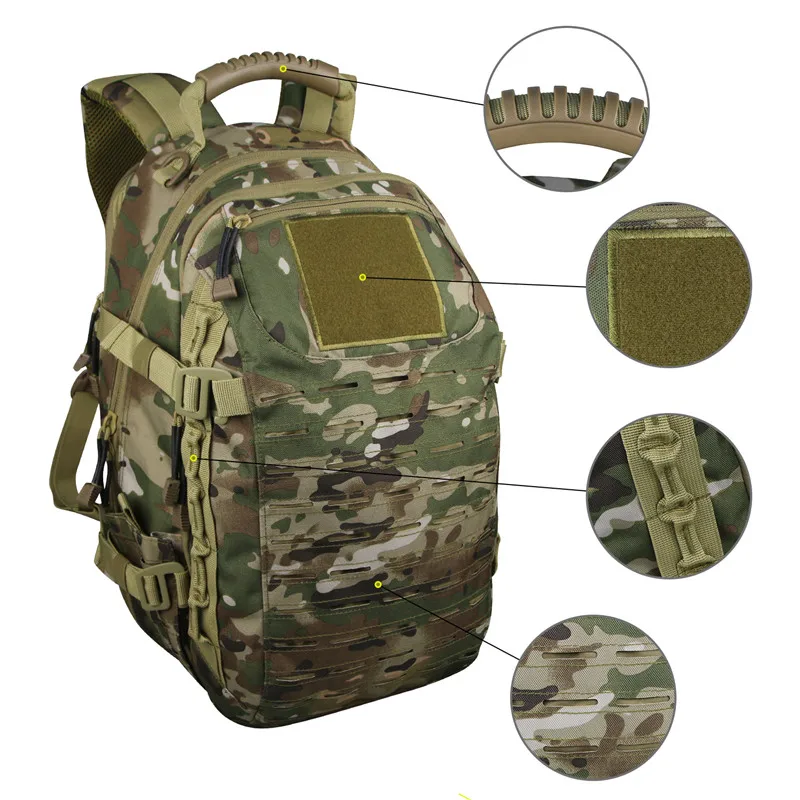 MISSION PACK LASER CUT Backpack Molle backpack military sport outdoor Assultes Fittness Military