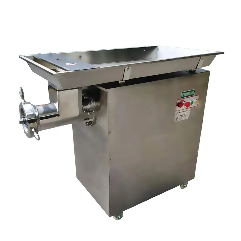 Factory  cheap price supply discount price sale  chicken cube cutting machine frozen bone meat mincer