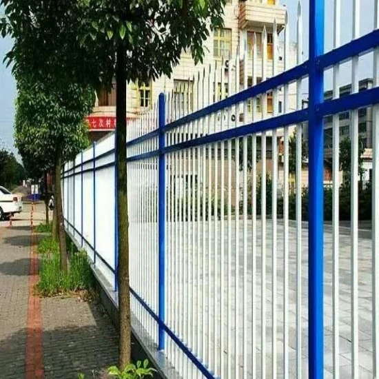 Solid and Beautiful Zinc Steel Used Wrought Iron Fencing For sale