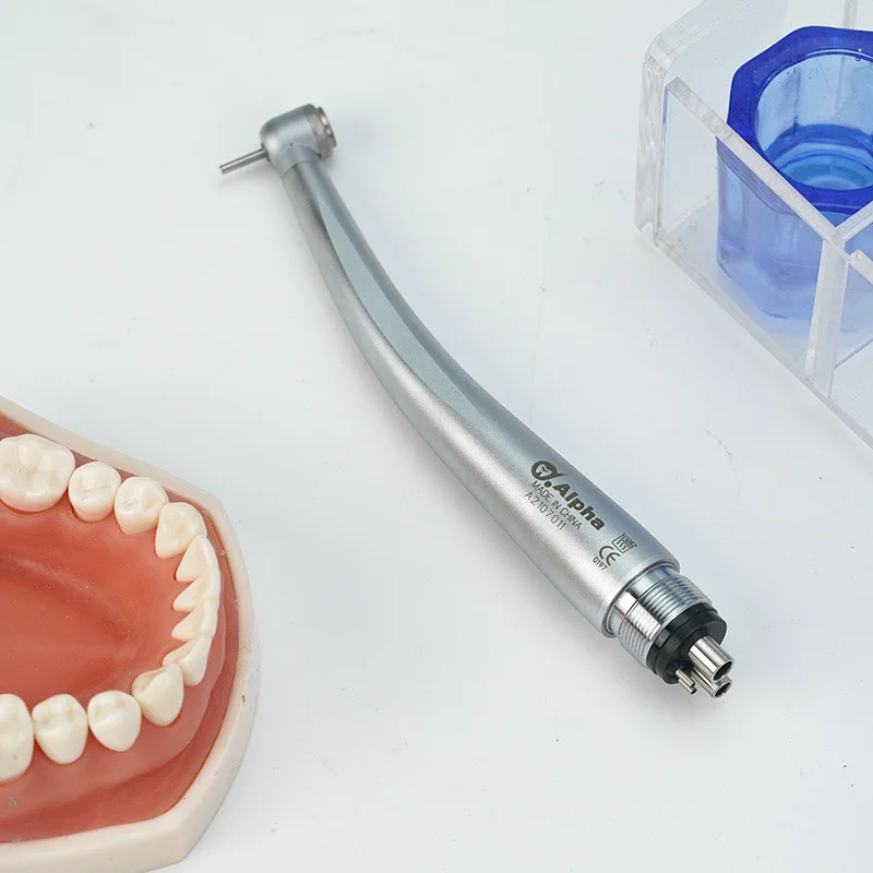 Mini Head Dental High Speed Triple water spray Handpiece 2/4 Hole Dentistry equipment Air Turbine