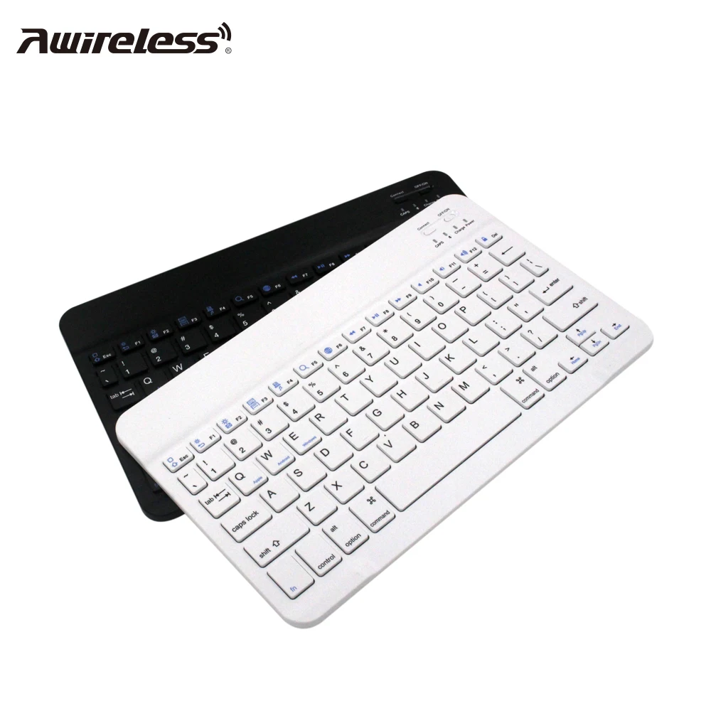 Awireless Small Batch Dropshipping Custom Ultra-Slim Bluetooth Portable Mini Wireless Tablet Android Keyboard