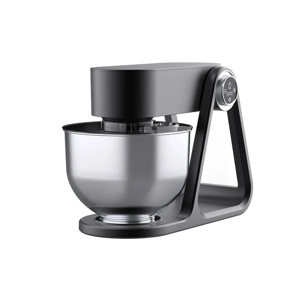 2023 Electric Dough Mixer with 6 Speeds LCD Screen Timing  1500W 5L Planetary Aid Kitchen Robot Stand Mixer