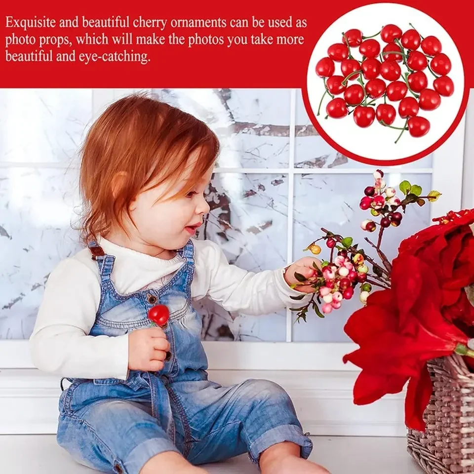 Высококачественный новый урожай 2023 натуральная Свежая Вишня из Китая красная Сладкая Вишня