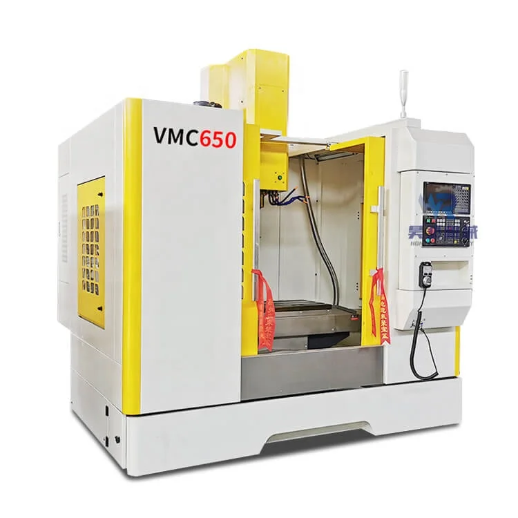 High precision mini cnc milling machine 4 axis vmc 650 cnc metal milling machine