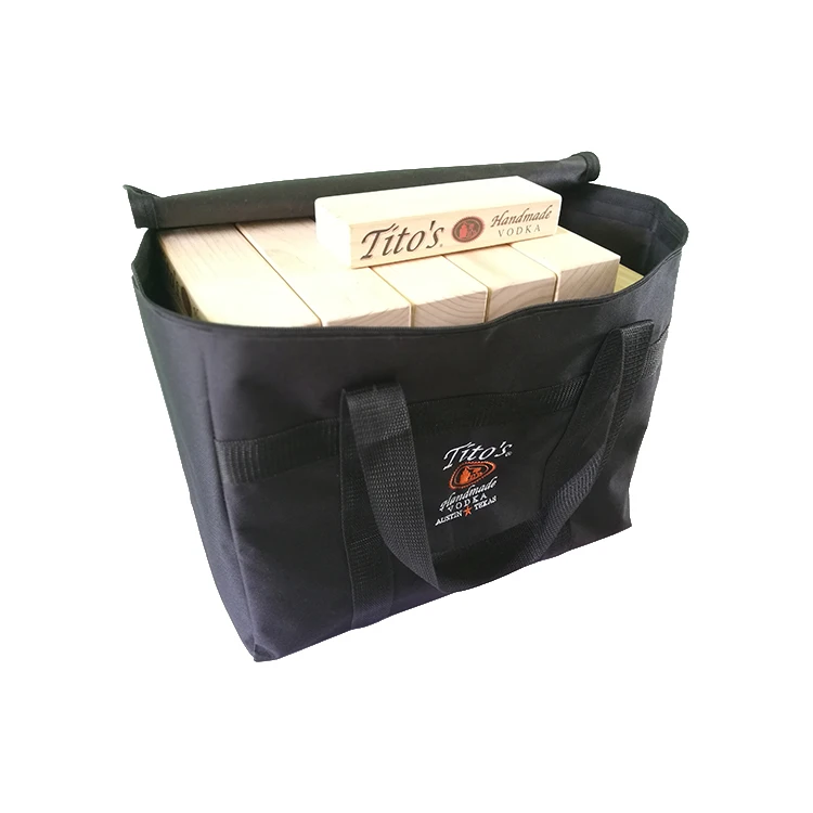 
Stacked outdoor pine wood tower game wooden gigante jenga set 