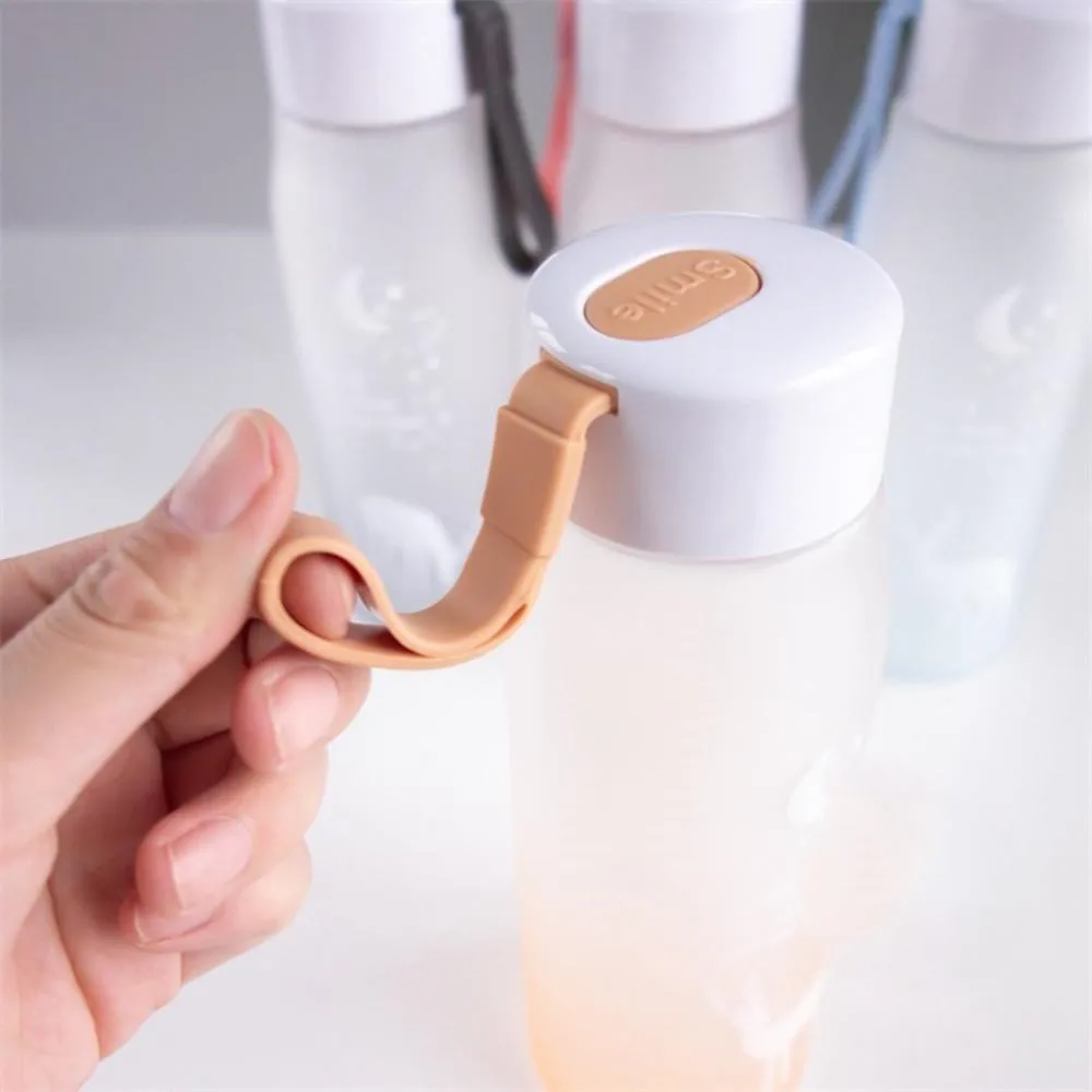 500ml Frosted Sports Plastic Portable Drinking Cup Girl Leakproof Drop-proof Shaker Mug Travel Water Bottle