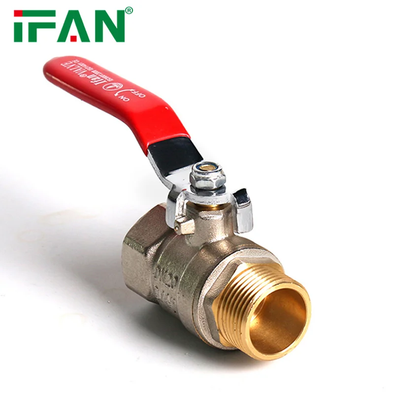 IFAN High Pressure 1/2' 2' Ball Valves Union Brass Ball Valve Female Thread Brass Valve