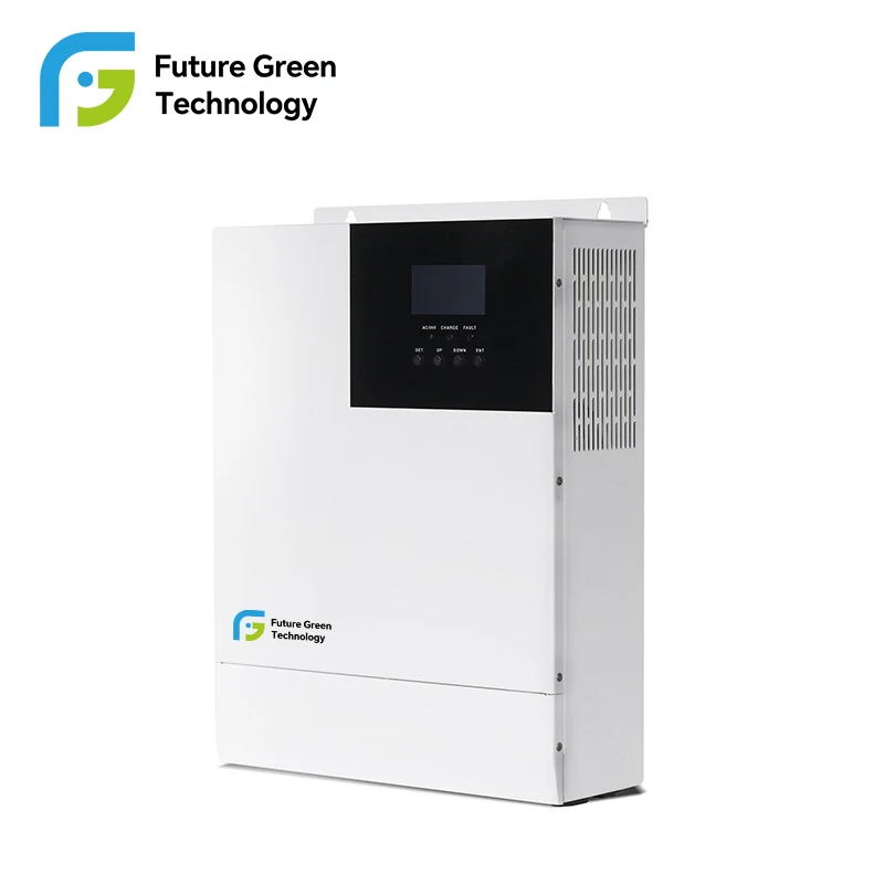 Hybrid Solar 1KW Power Inverter Single-Phase DC12v 24v 110v 220v 12V Solar Inverter 60Hz Output Frequency MPPT Battery Charr