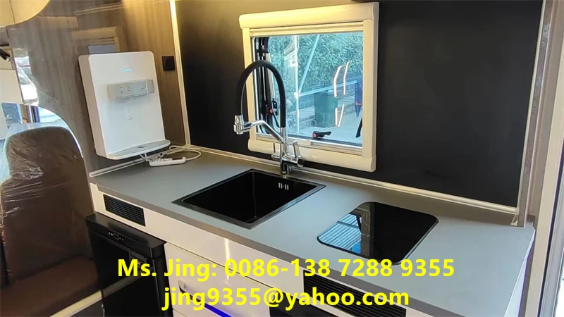 Custom Luxury Camper Van ISUZU 4x2 RV Motorhomes Mobile Touring Truck For Sale