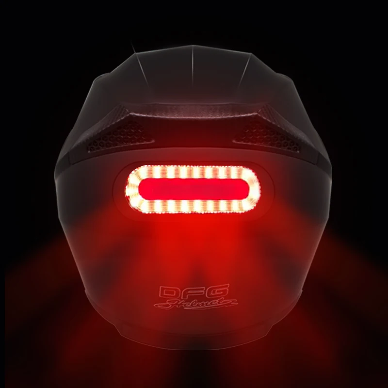 USB перезаряжаемые 22 бусинковые лампы освещения Мощный светодиодный световой сигнал для мотокросса мотоциклетный аксессуары Магнитный нашлемный свет