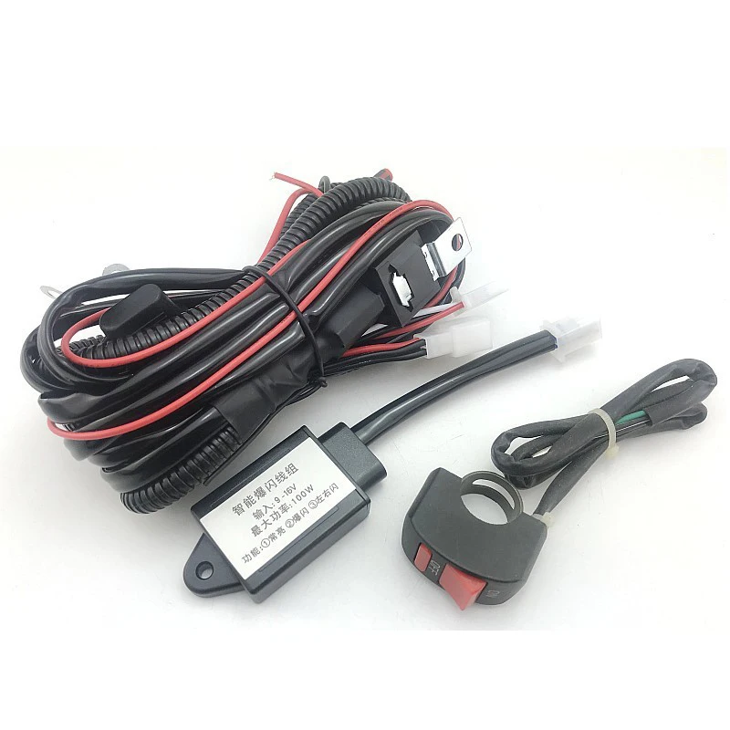 Factory direct sale led light cable custom wire harness use for motorcycle
