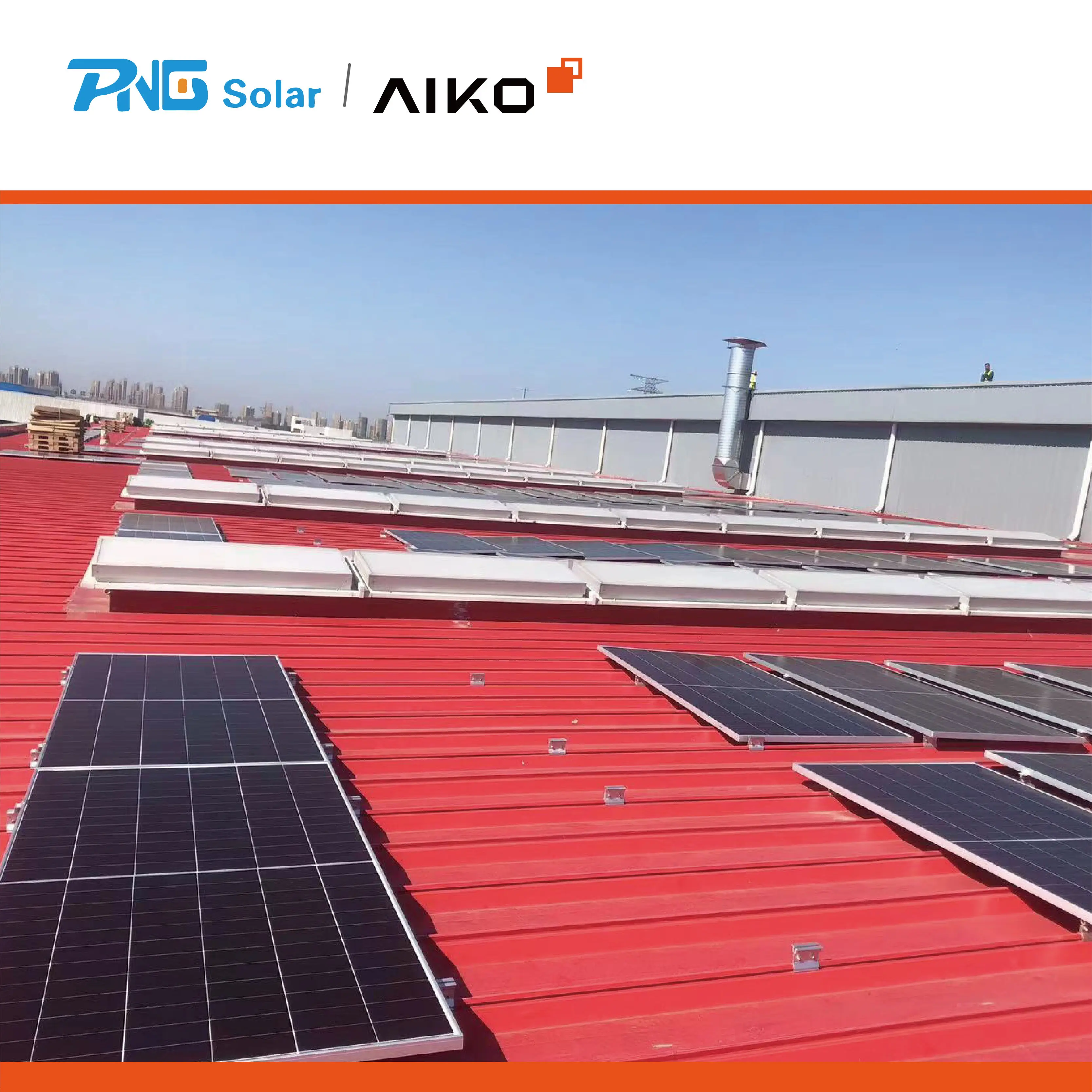 Aiko Solar Neostar 2S + двойной стеклянный модуль 440 Вт 445 450 455 460 N Тип ABC полностью черные солнечные панели