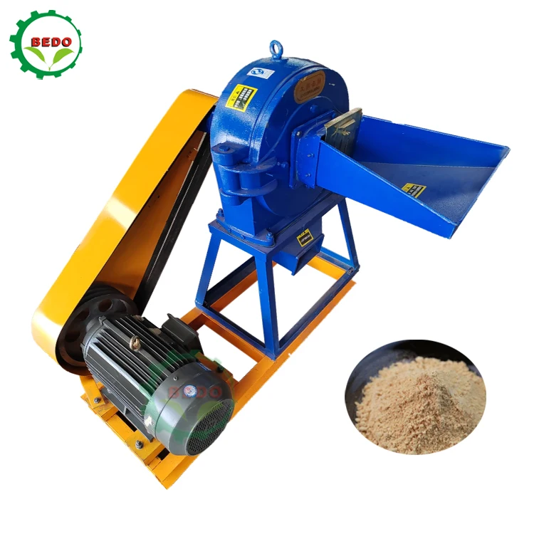 500kg Per Hour Indonesia Corn Grinder/ Maize Grain Crushing Machine/ Corn Grinding Disk Mill
