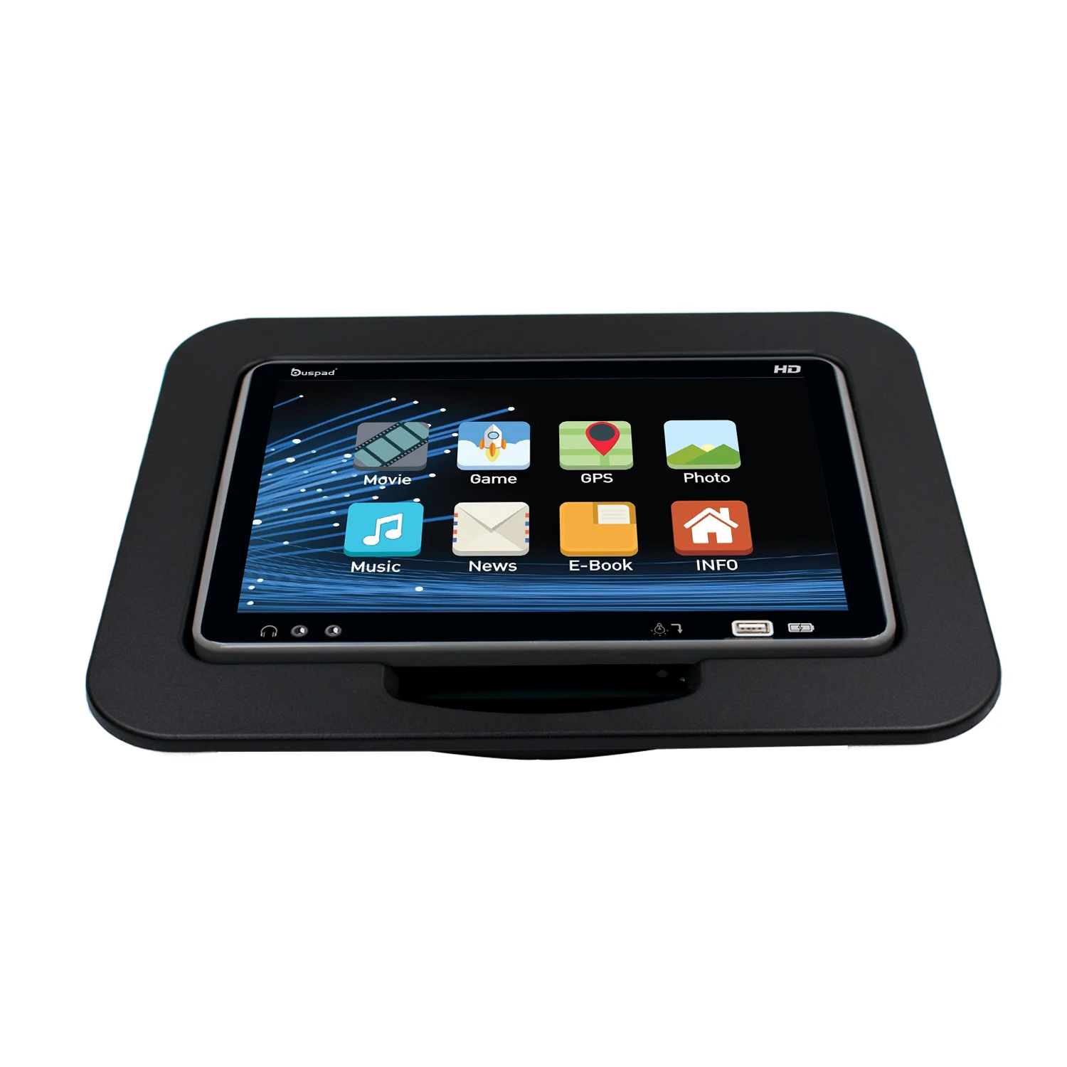 10-дюймовый Android подголовник монитор сенсорный экран ТВ дисплей автобус заднее сиденье развлекательная автобусная панель