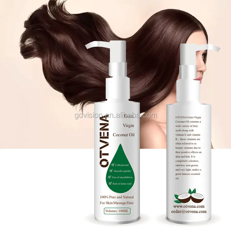 Индивидуальная упаковка, эфирное масло для ухода за кожей, оптовая продажа, массажное натуральное кокосовое масло