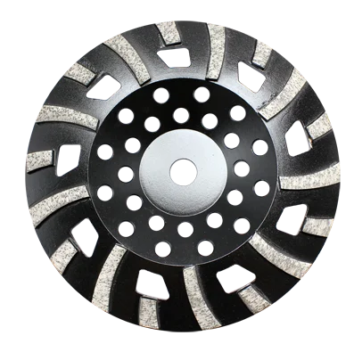Vacuum brazed diamond grinding cup wheel for marble granite