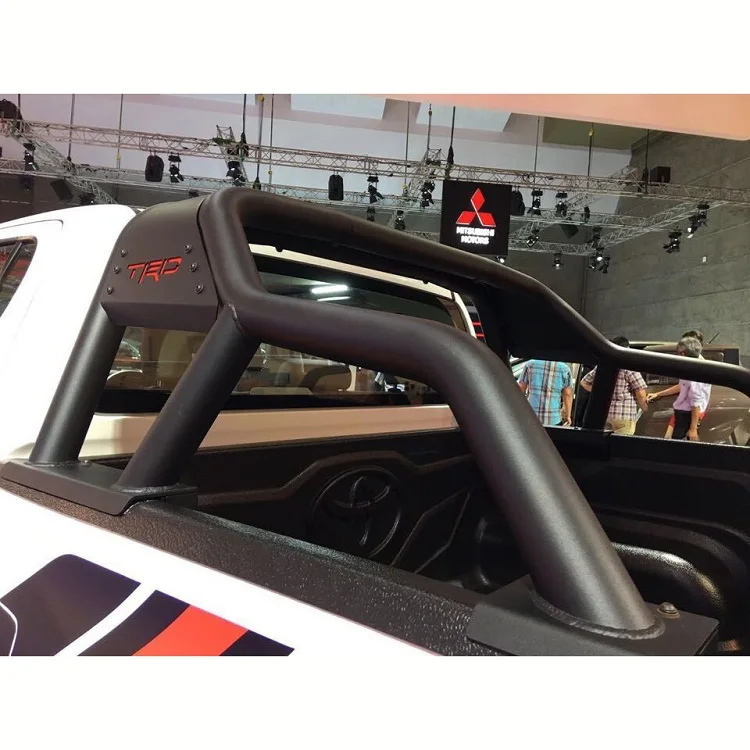 Pick Up Black Trucks sports bar Roll Bar roll cage For TOYOTA HILUX REVO 15-17/ROCCO 18+  4x4 Accessories