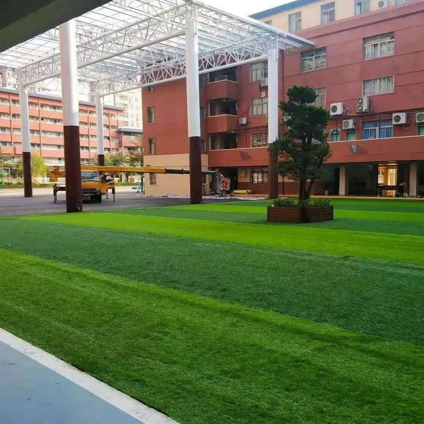 Tianlu No-fill Grass Carpet Artificial Outdoor Green Turf Price Simulated Lawn Landscaping Grass