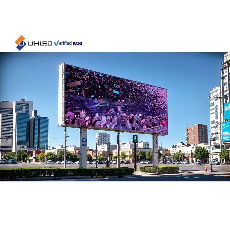 Outdoor waterproof sunscreen high-definition display large screen  double sides led billboard outdoor led display screen