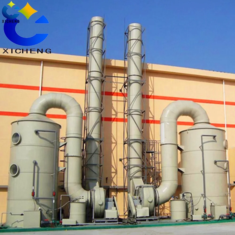 Flue Gas Desulfurization exhaust gas extraction system wet scrubber system