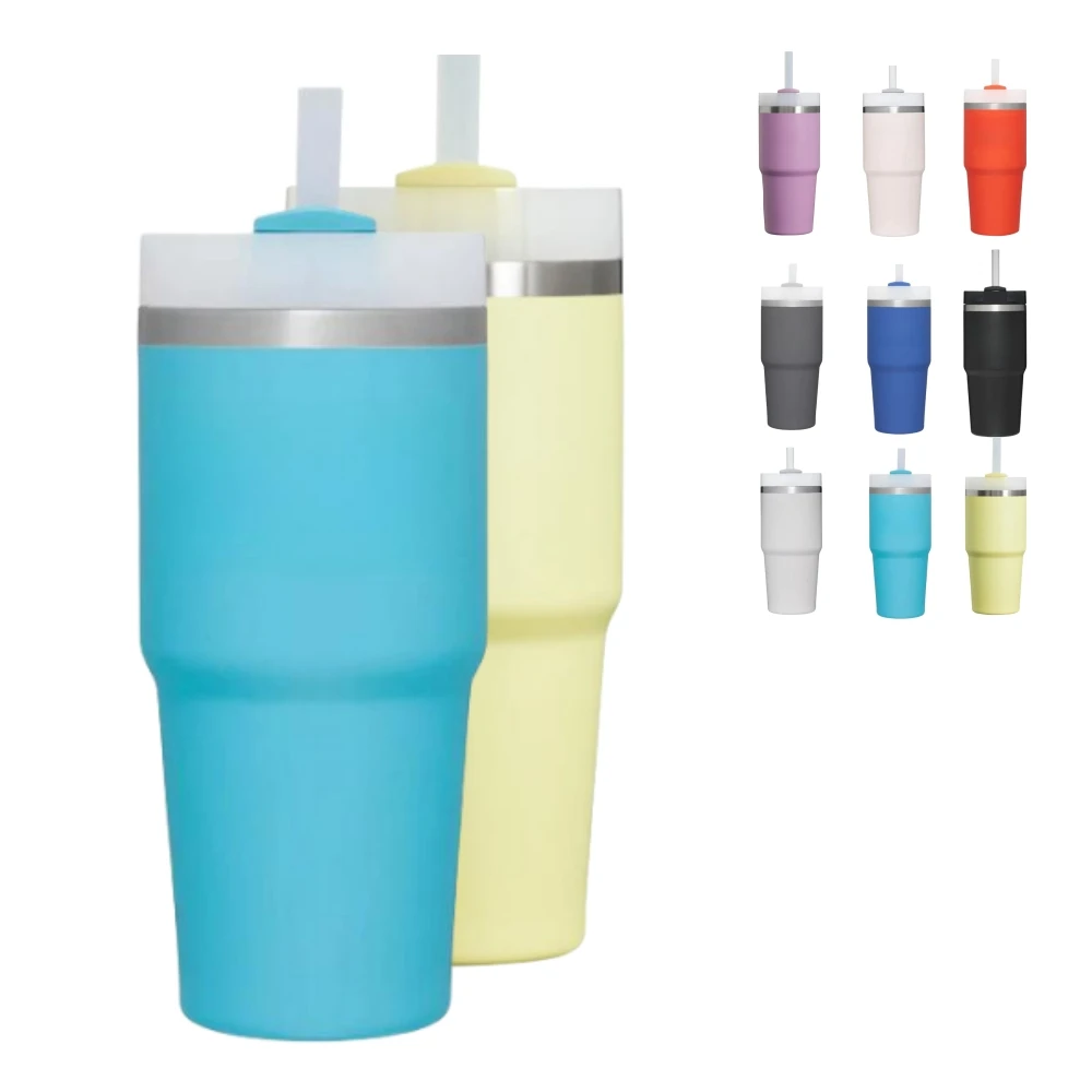 2024 Ready to Ship Double Wall 18/8 Stainless Steel 14oz Kids Tumblers with Handle Wholesale Bulk