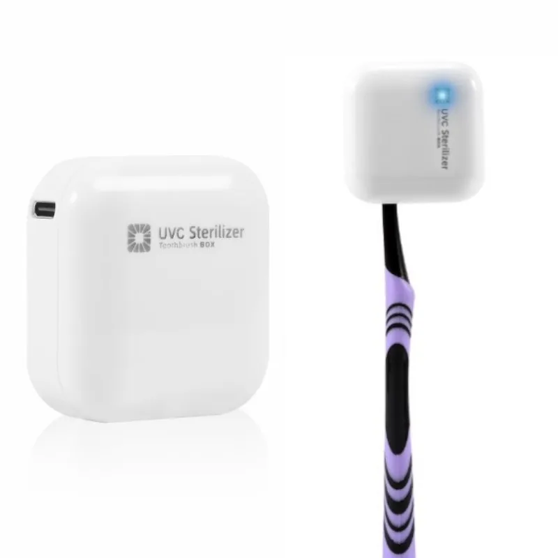 portable toothbrush sterilizer UV Toothbrush Sterilizer rate  99.9% chargeable smart travel  toothbrush holder original