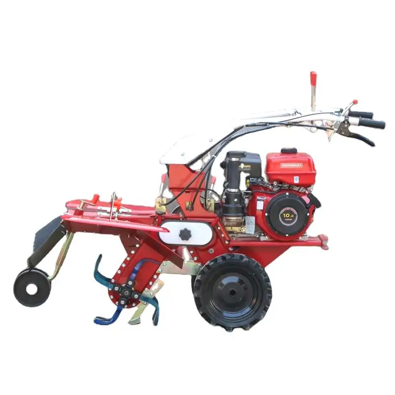 heavy gasoline mono wheel firman small powe power tiller weeder