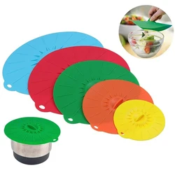 Wholesale Multipurpose Non-Slip Reusable Eco-friendly Bowl Cover Silicone Pot Lid