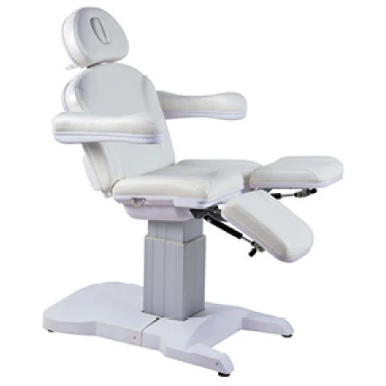 New design three-stage white beauty salon furniture high adjustable spa electric massage bed