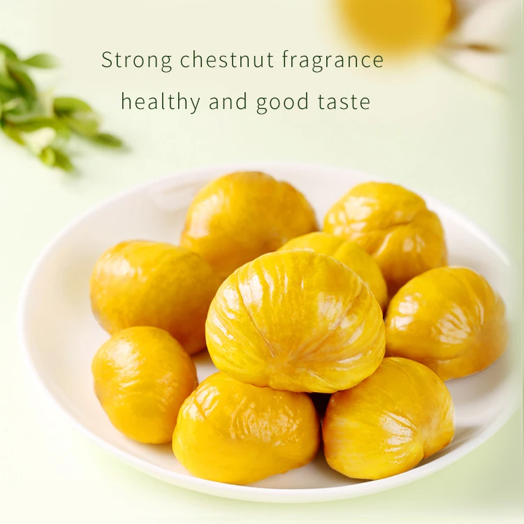 BE CHEERY Chestnut kernel nut snack cooked shelled sweet chestnut kernel instant dried chestnut fresh