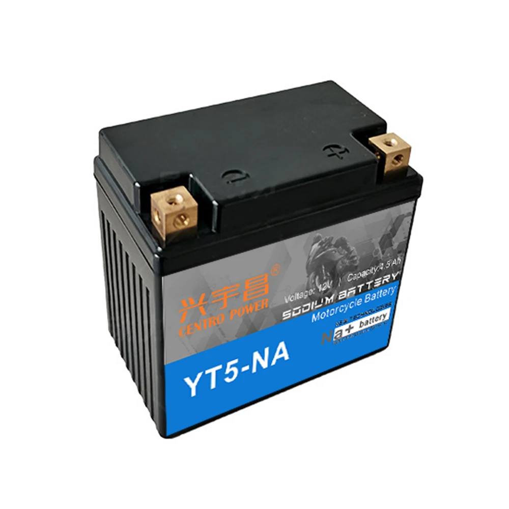 Натриево-ионный аккумулятор для мотоцикла без YTX4L-BS обслуживания