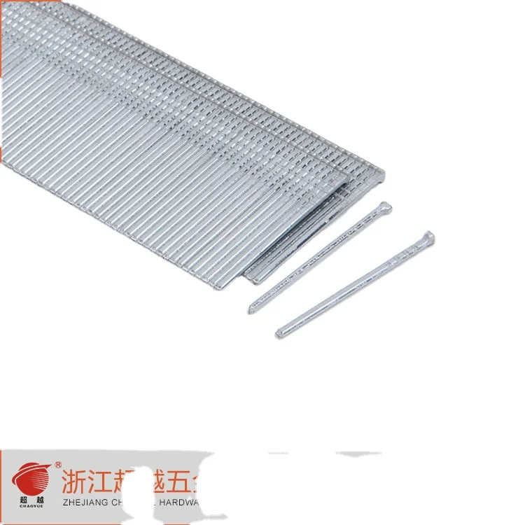 Промышленные пневматические оцинкованные гвозди F, 18 калибр F20 F25 F40 F45 F50, мебельные гвозди