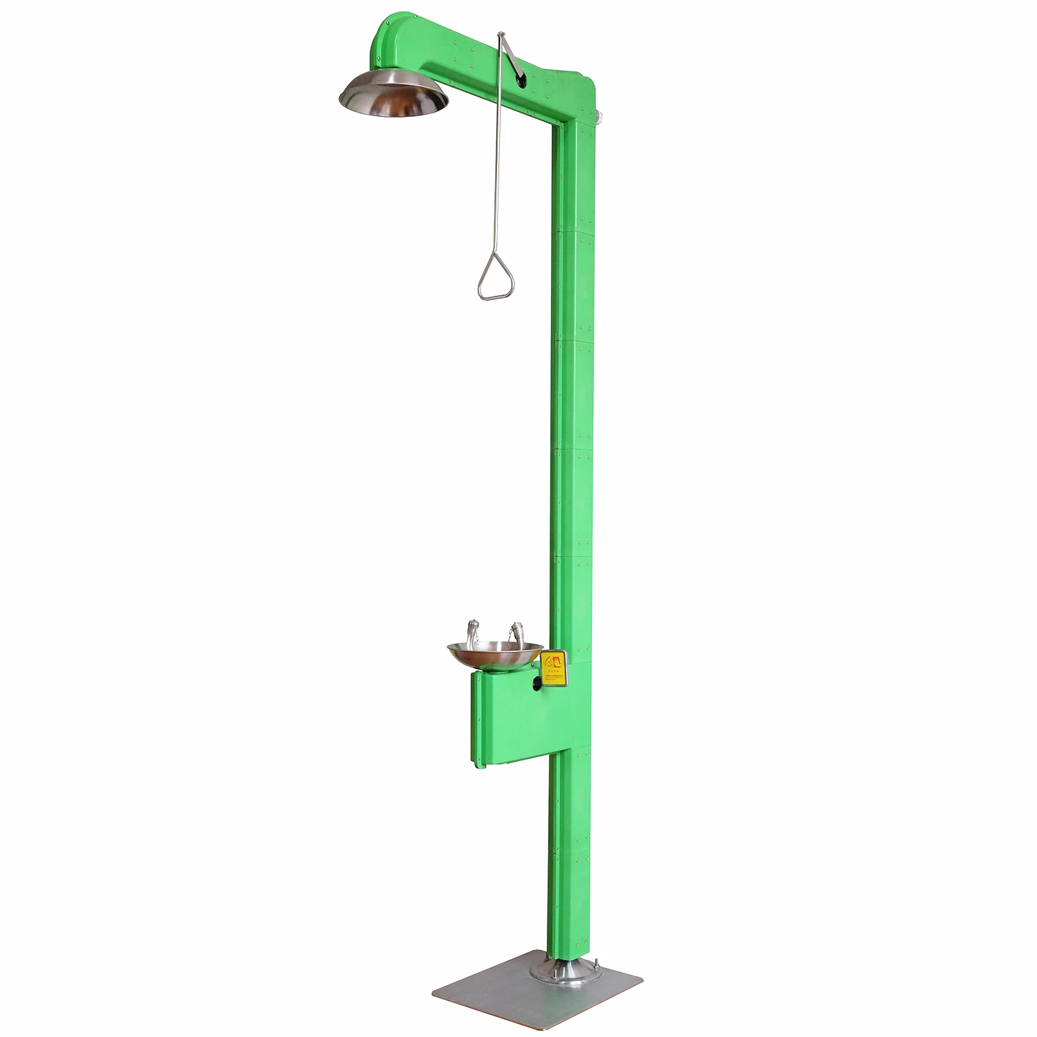 Outdoor Insulated Heat Tracing Safety Eye Wash and Shower Station